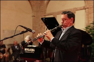 Gianni Sanjust al clarinetto - foto Fratelli Serini Musiculturaonline