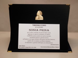 Premio a Sonia Prina Musiculturaonline