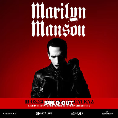 Marilyn Manson l’11 febbraio 2025 a Milano